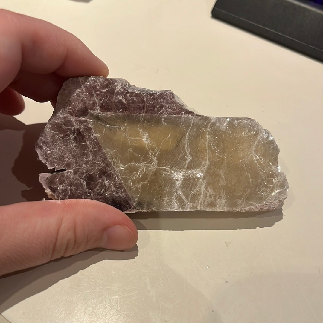 Lepidolite Mica Slab