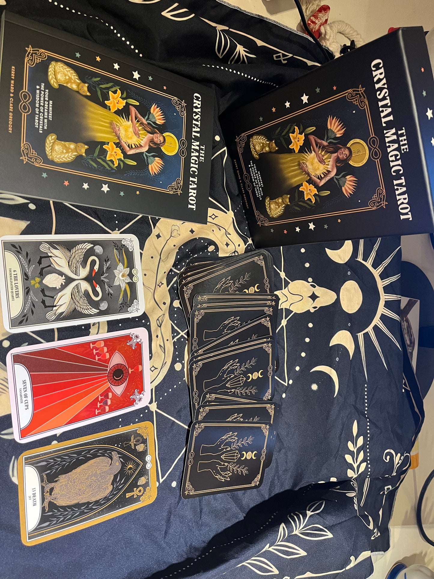 The Crystal Magic Tarot (Gently Used)