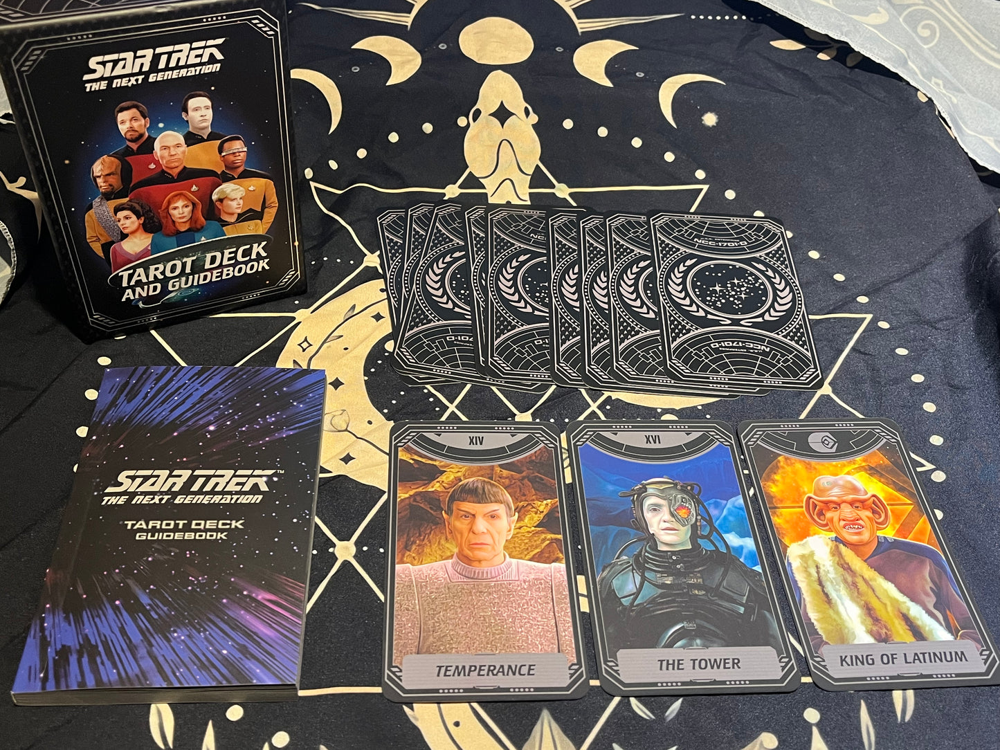 Star Trek The Next Generation Tarot Deck And Guidebook (Gently Used)
