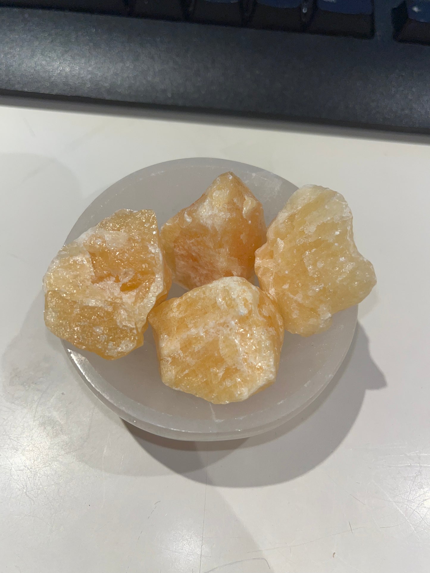 Raw Orange Calcite