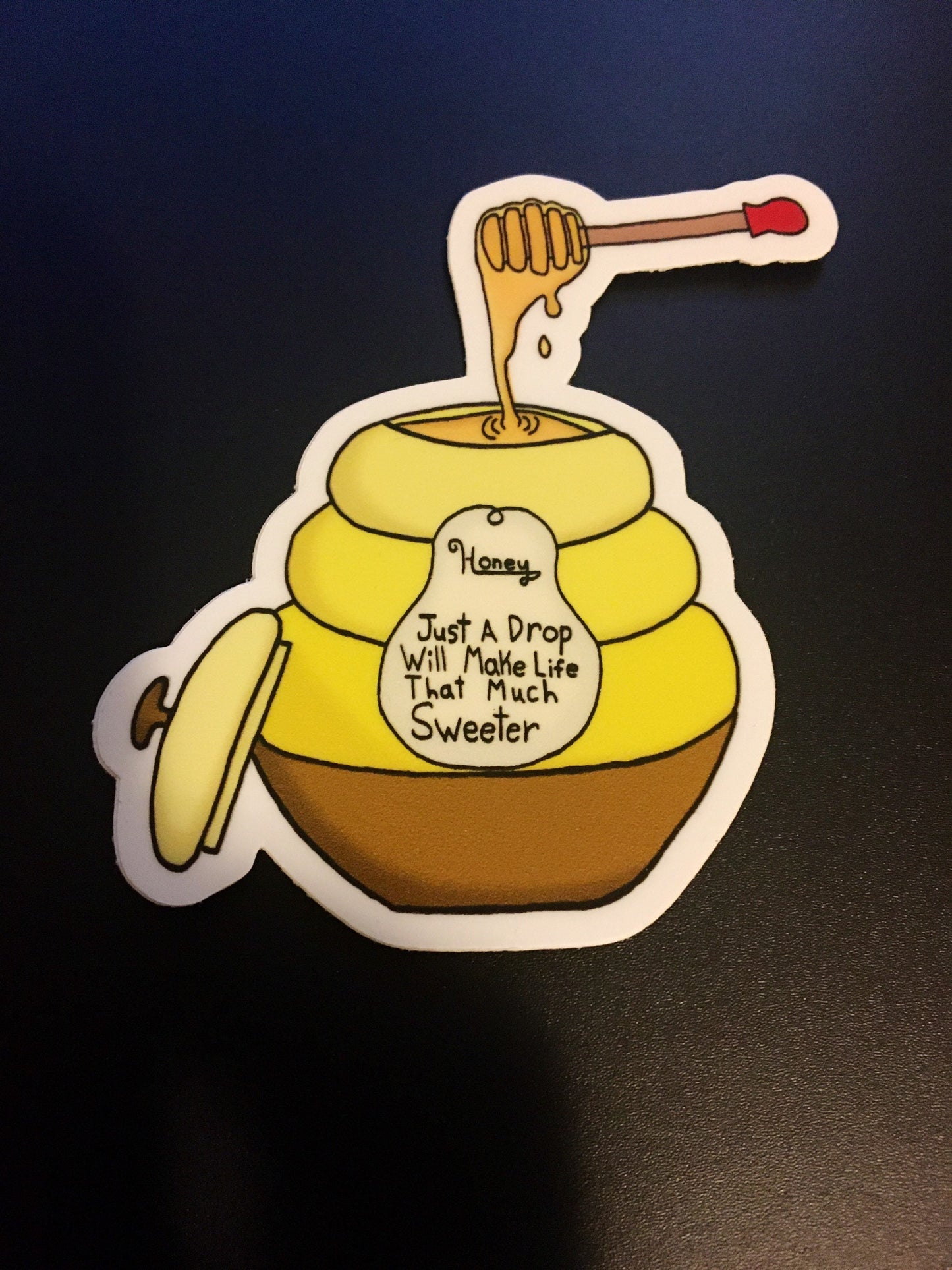 Sweet Honey Sticker / Acrylic Pin