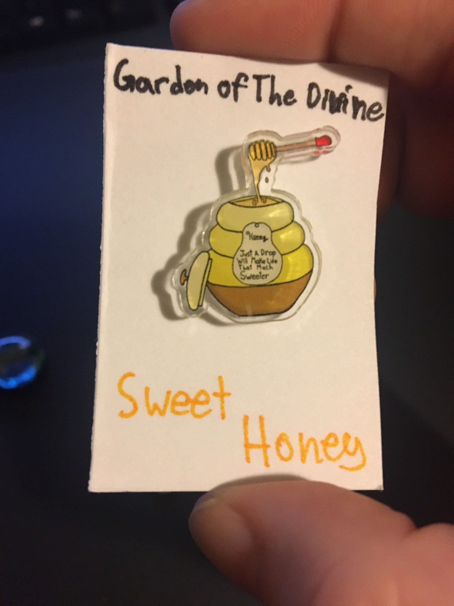 Sweet Honey Sticker / Acrylic Pin