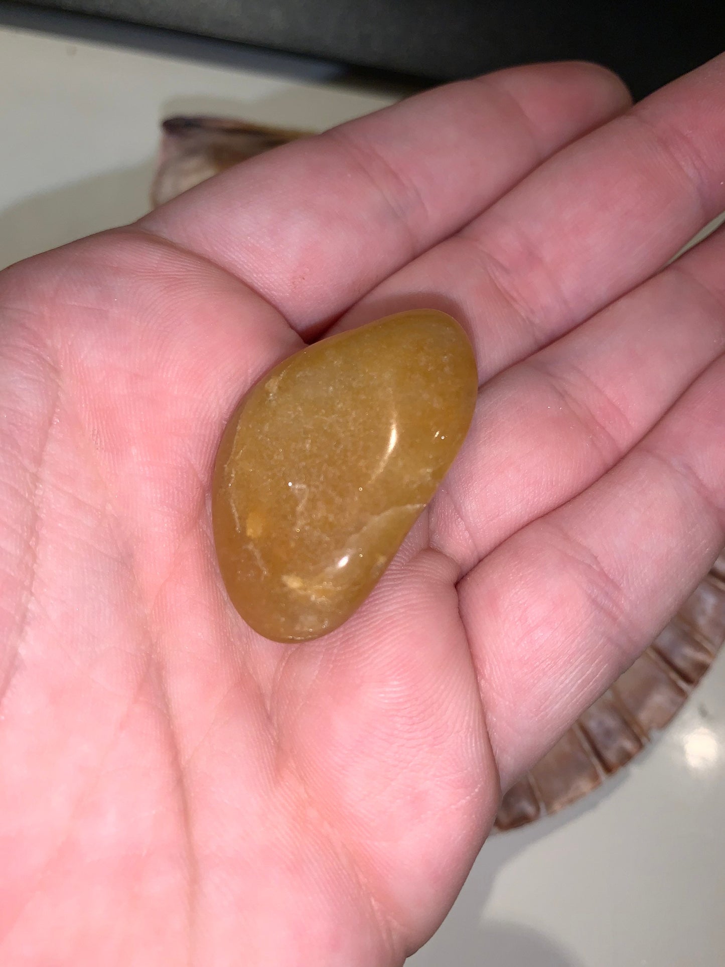 1 Yellow Jasper Tumble