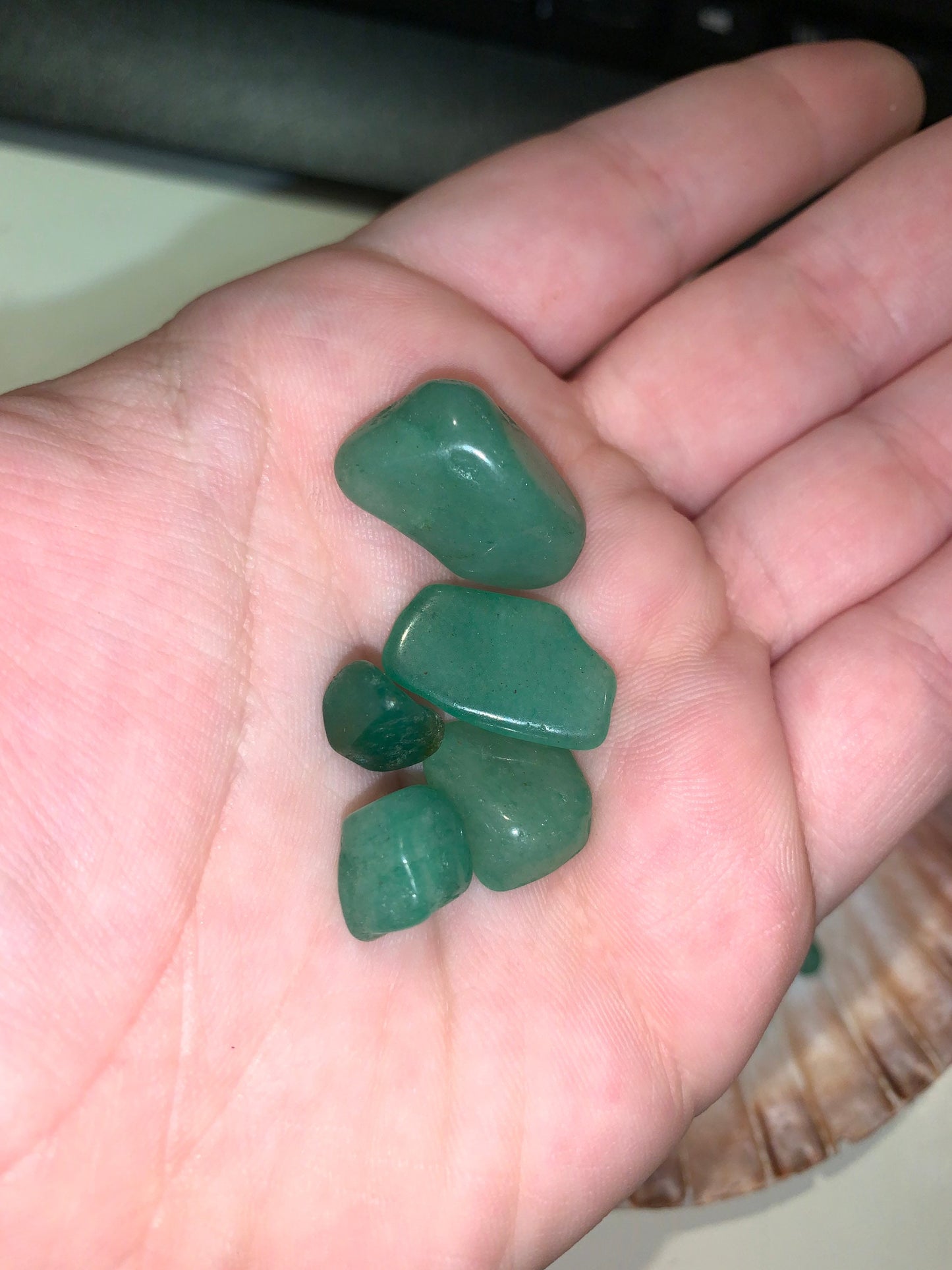 5 Green Aventurine Small Tumbles