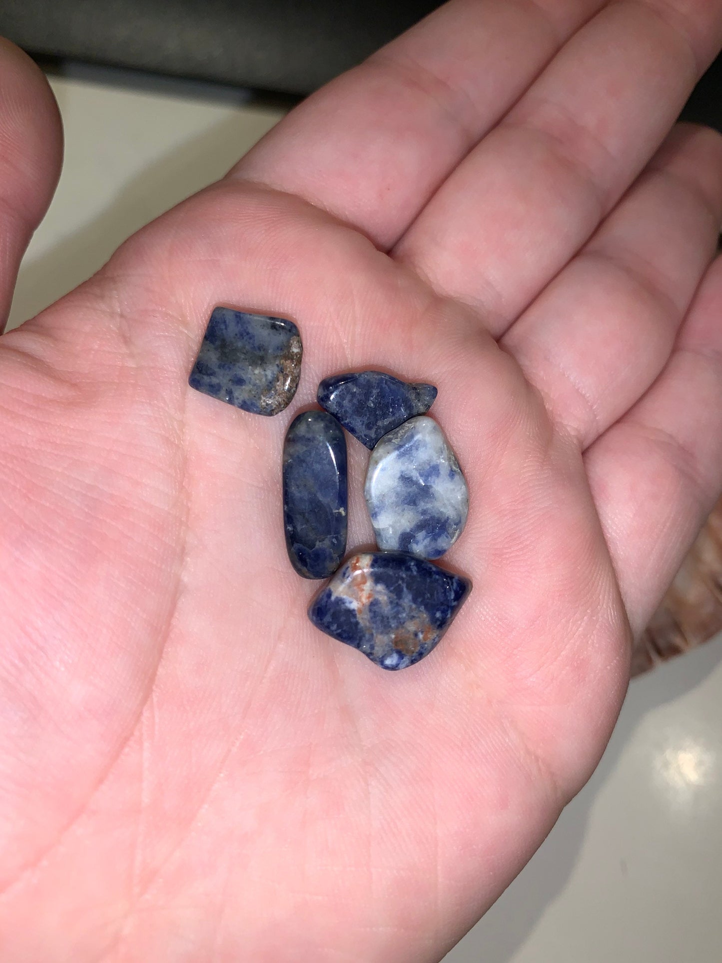 5 Sodalite Small Tumbles