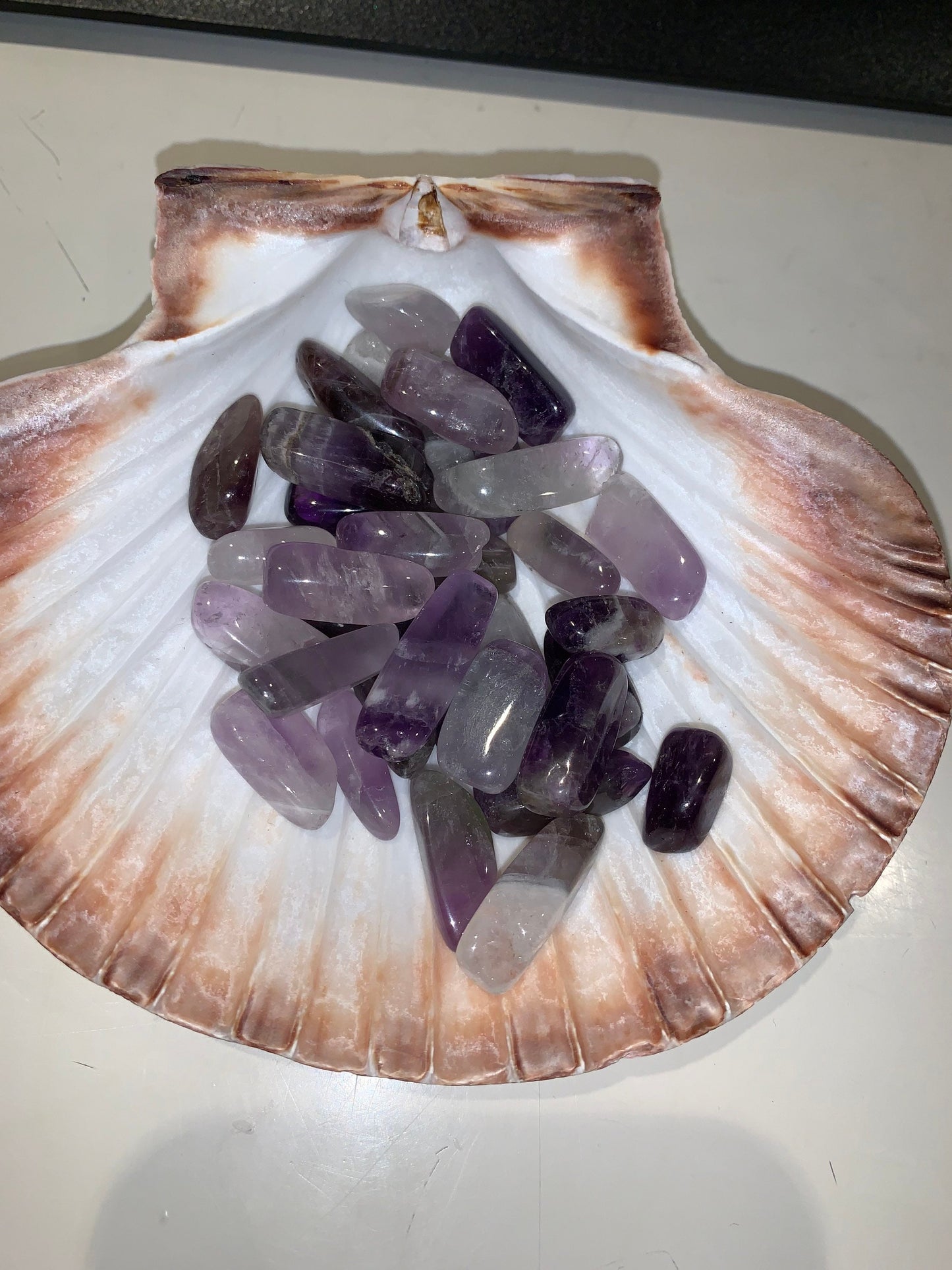 3 Amethyst Tumbles