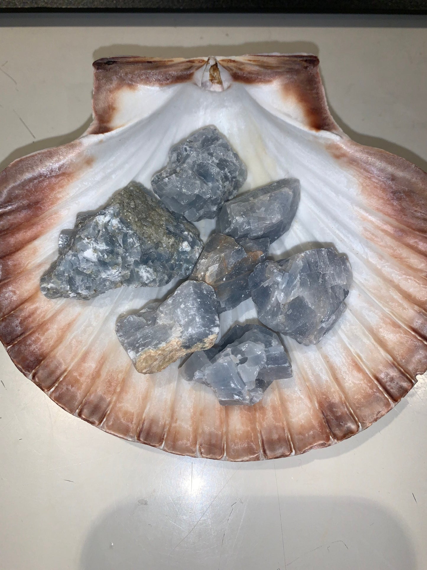 1 Raw Blue Calcite