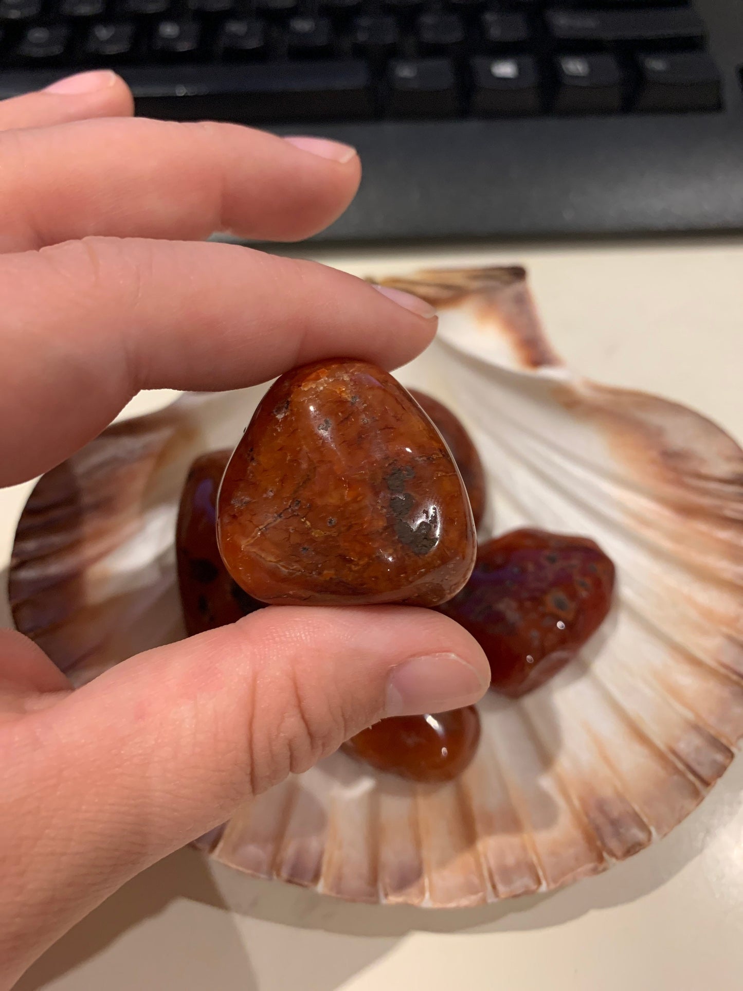 Tumbled Carnelian Agate