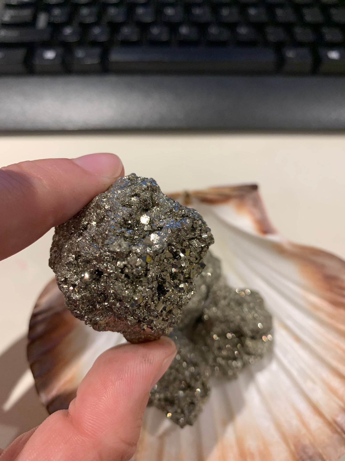 Pyrite Cluster Medium and Extra Large
