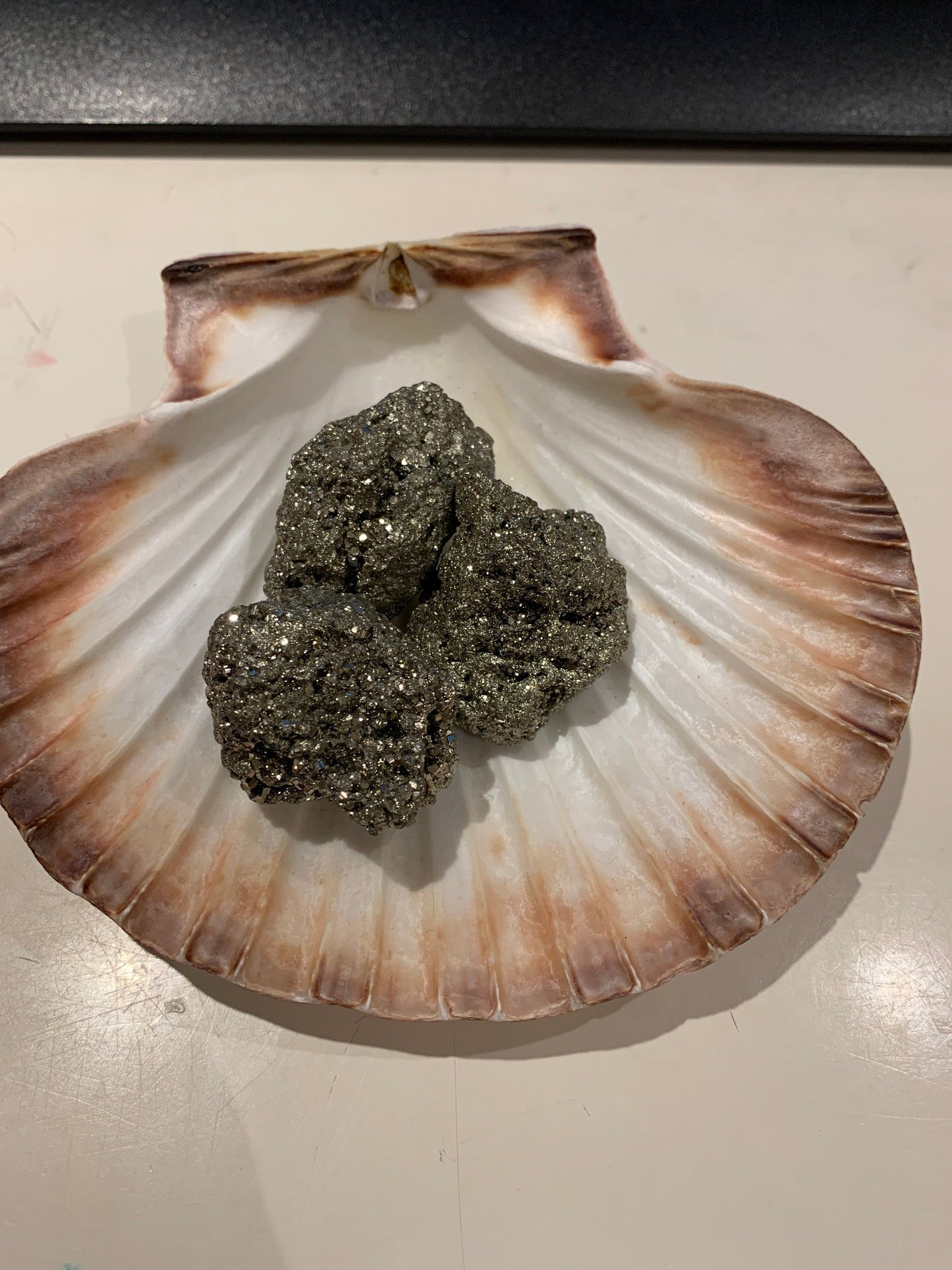 Pyrite Cluster Medium and Extra Large