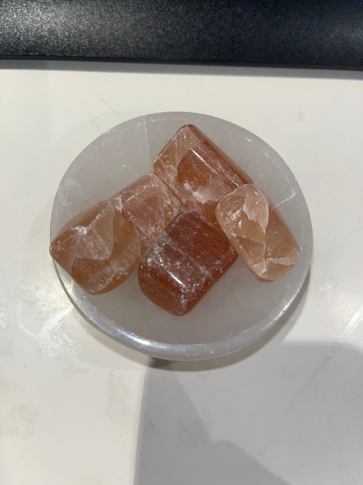 Honey Calcite Tumble