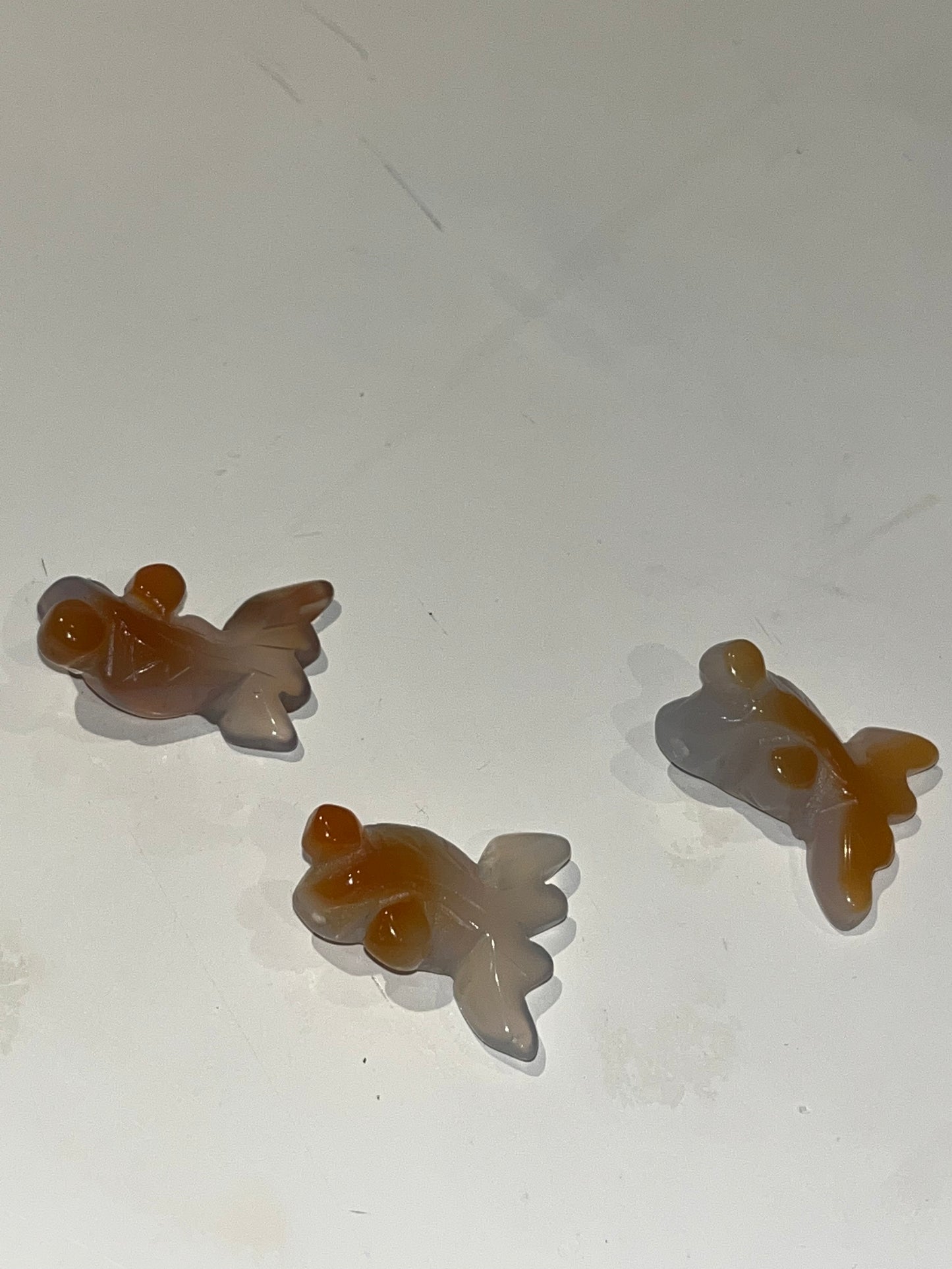 Carnelian Mini Fish Carving