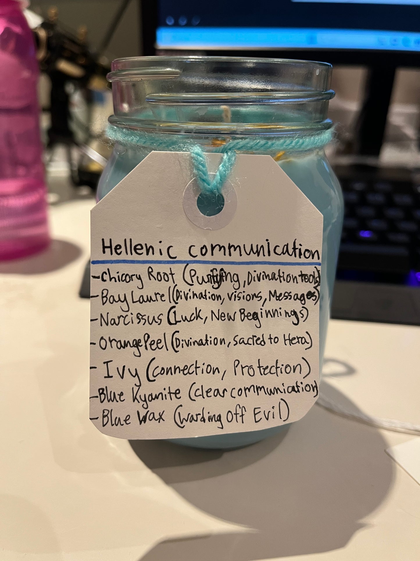 Pantheon Communication Candle