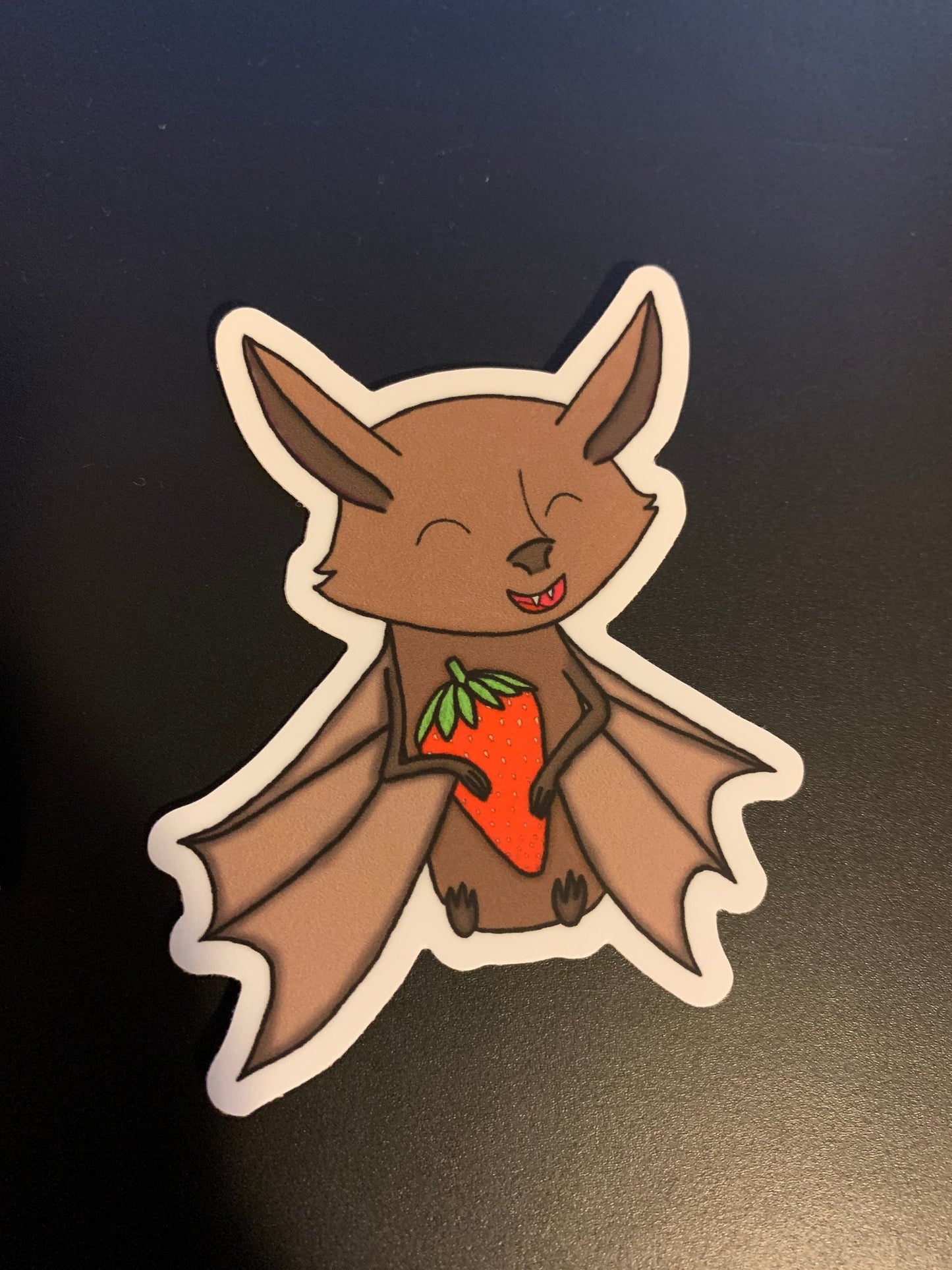 Fruit Bat Sticker / Acrylic Pin