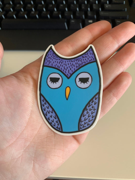 Owl Sticker