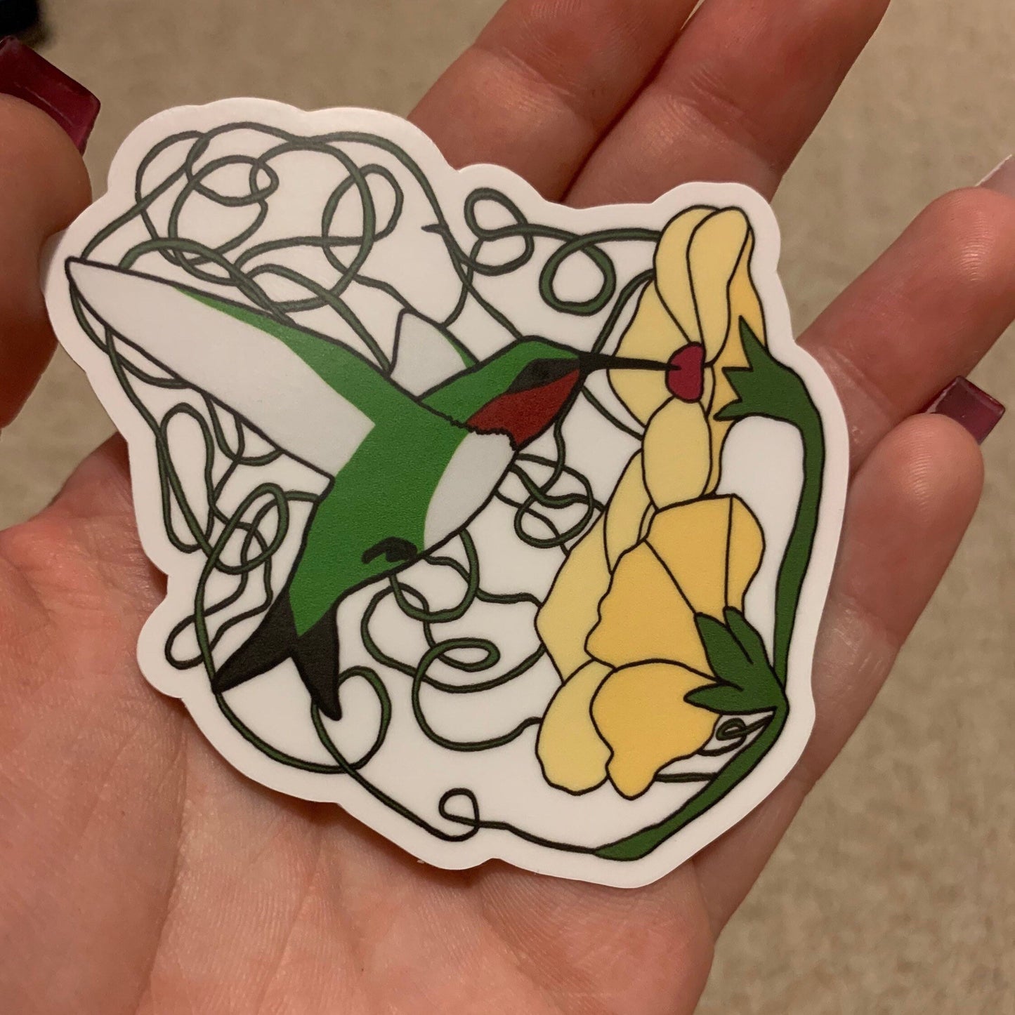 Hummingbird Sticker