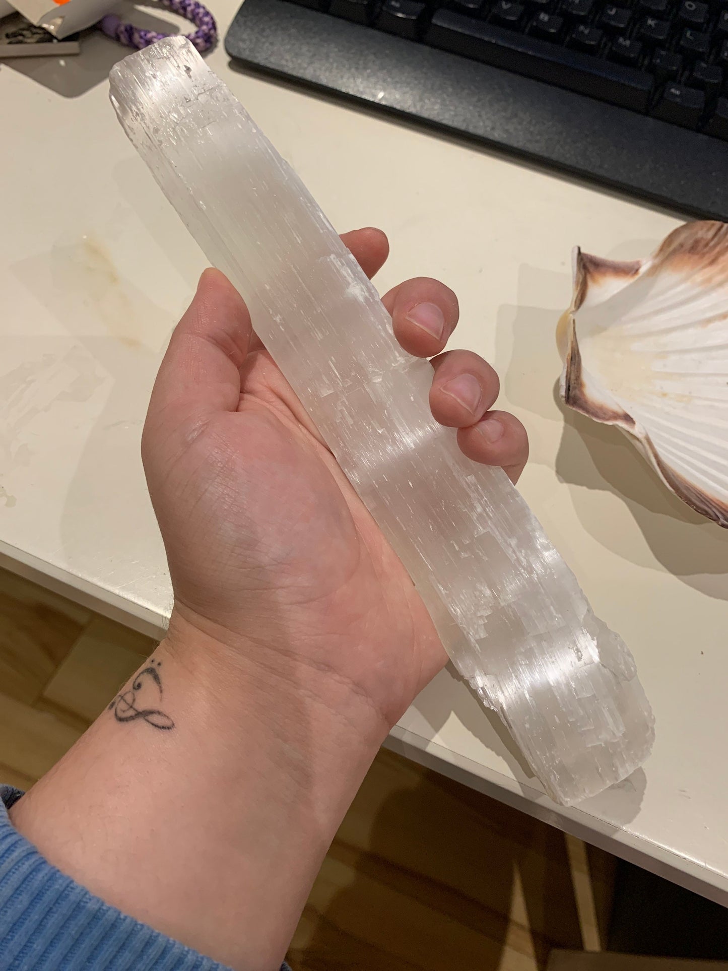 Extra Large Satin Spar Selenite Sticks