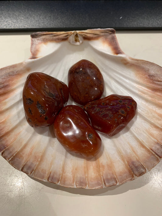 Tumbled Carnelian Agate